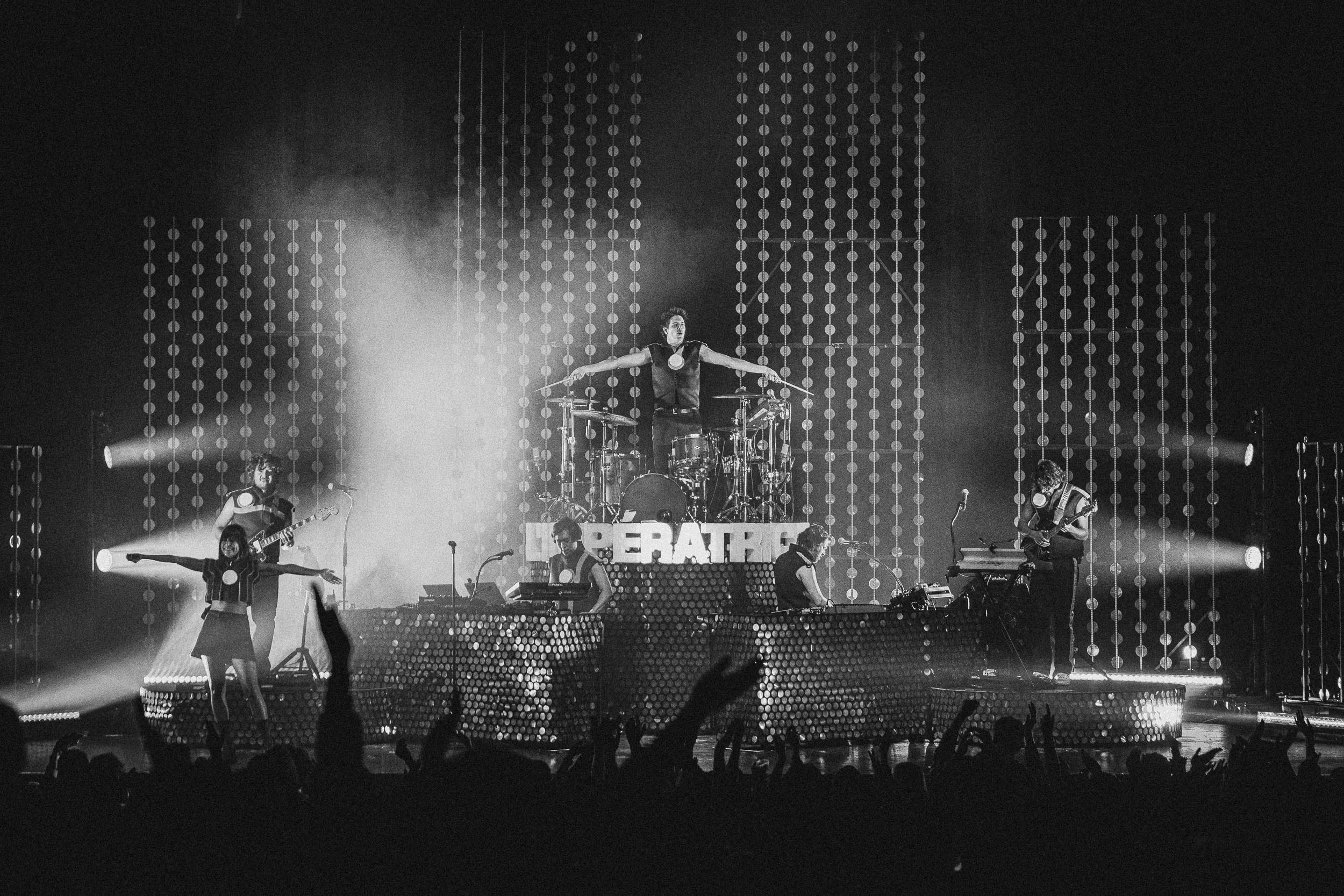 L'Impératrice concert photography by Ryan Yee