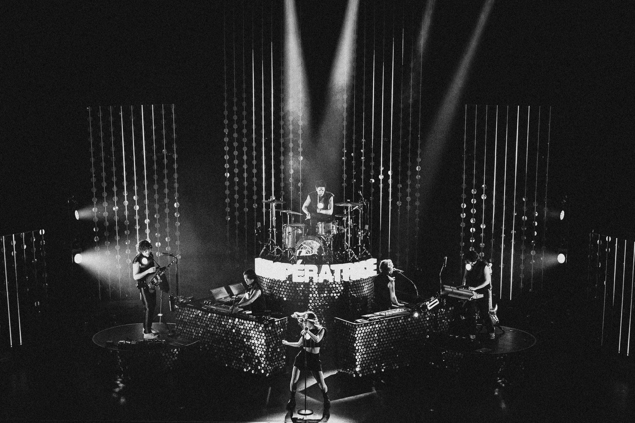 L'Impératrice concert photography by Ryan Yee