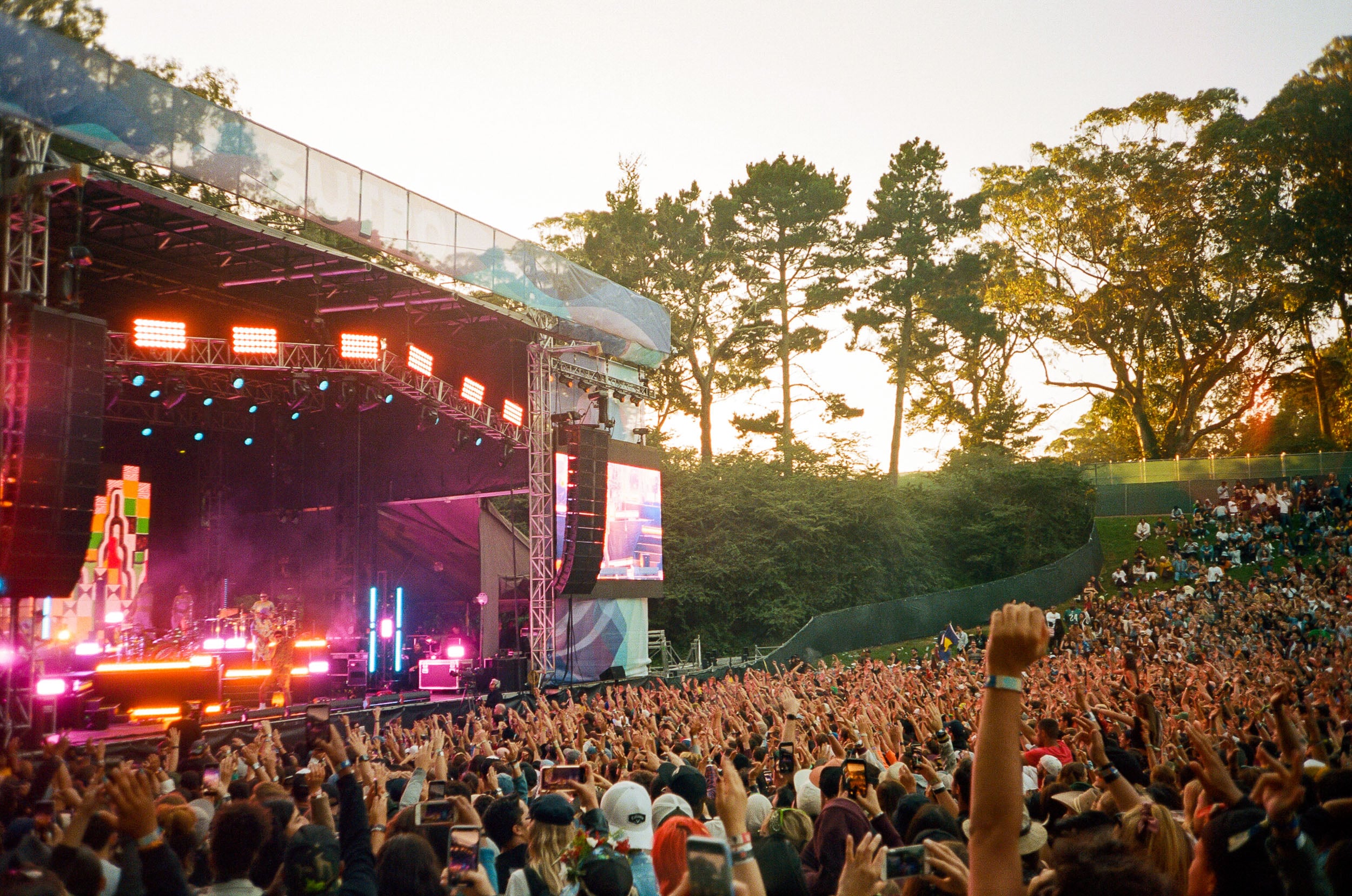 Outside Lands festival photography by Ryan Yee