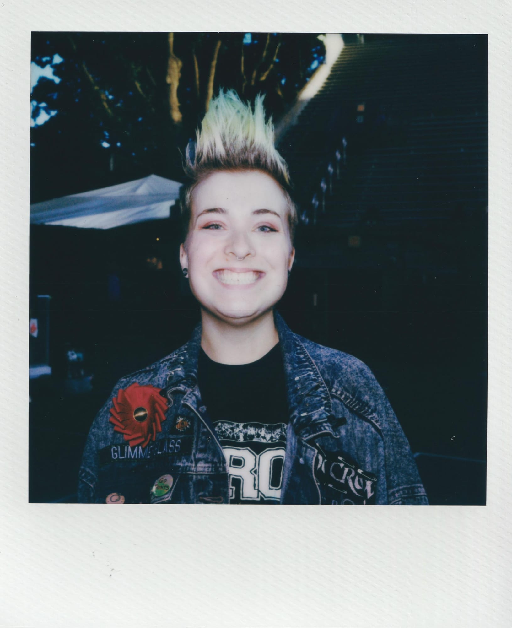 Turnstile polaroid photography by Ryan Yee