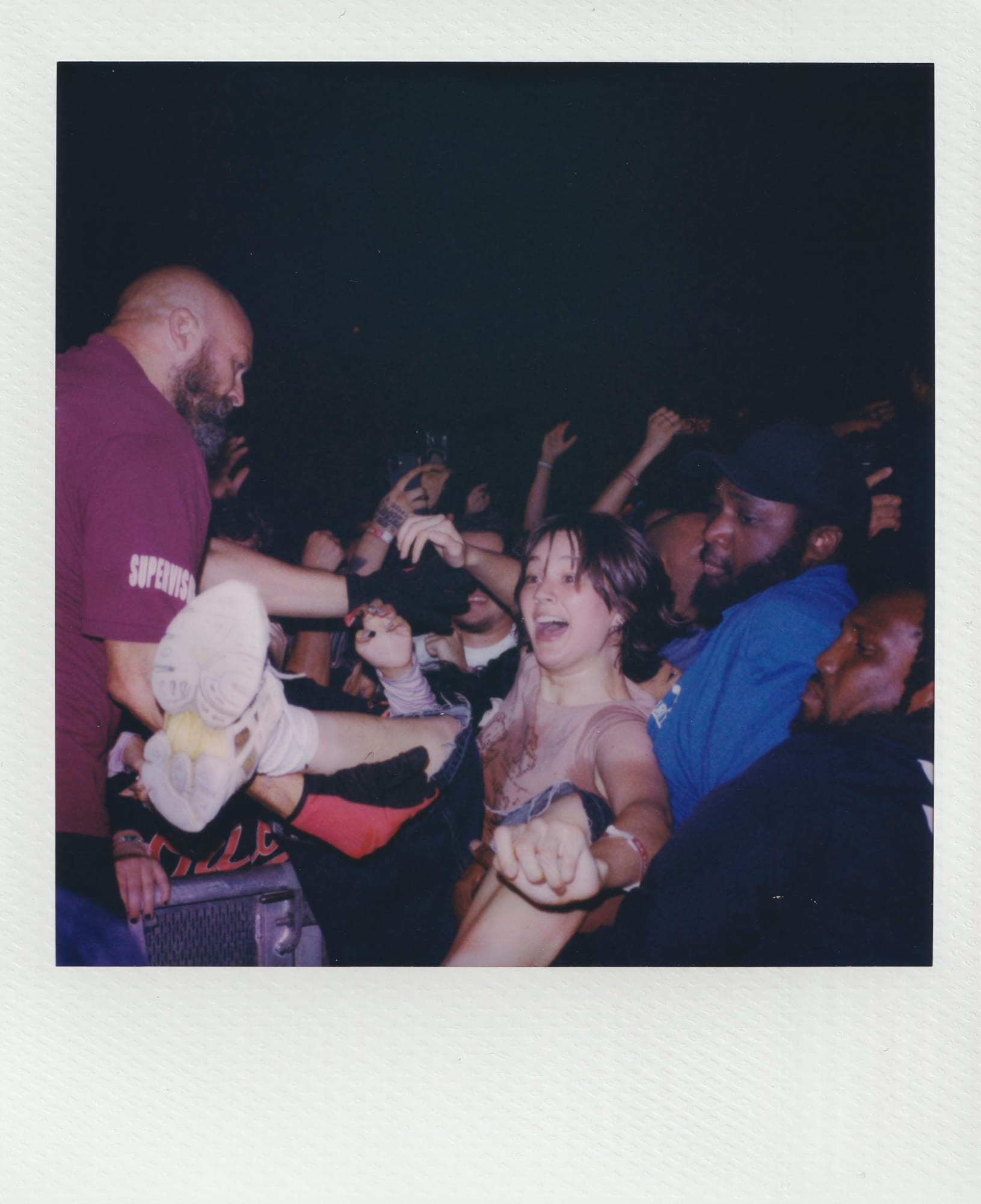 Turnstile polaroid photography by Ryan Yee