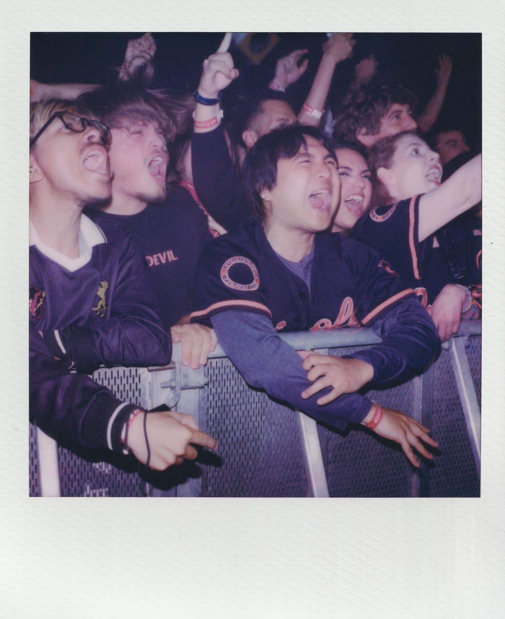 Turnstile polaroid photography by Ryan Yee