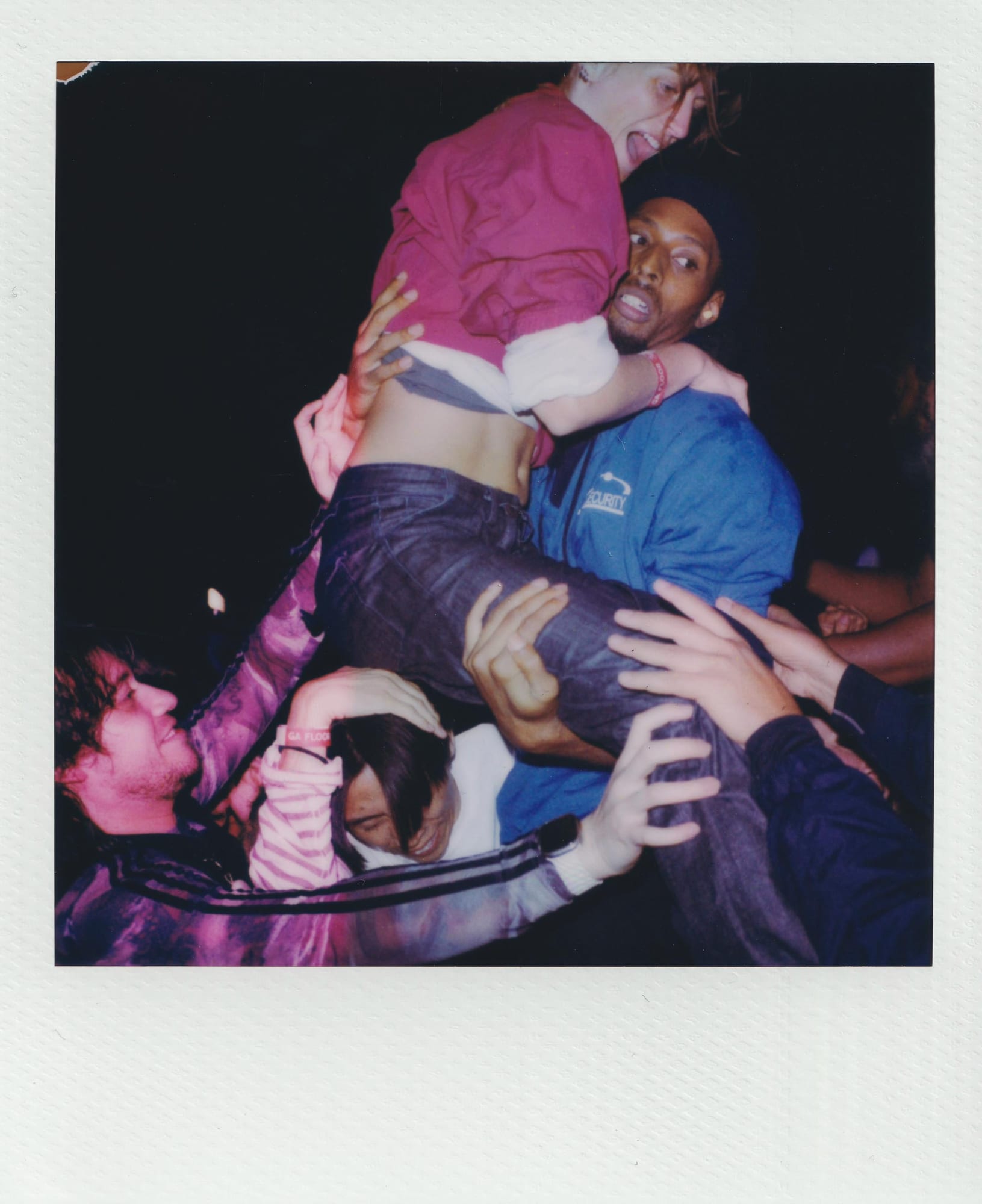 Turnstile polaroid photography by Ryan Yee