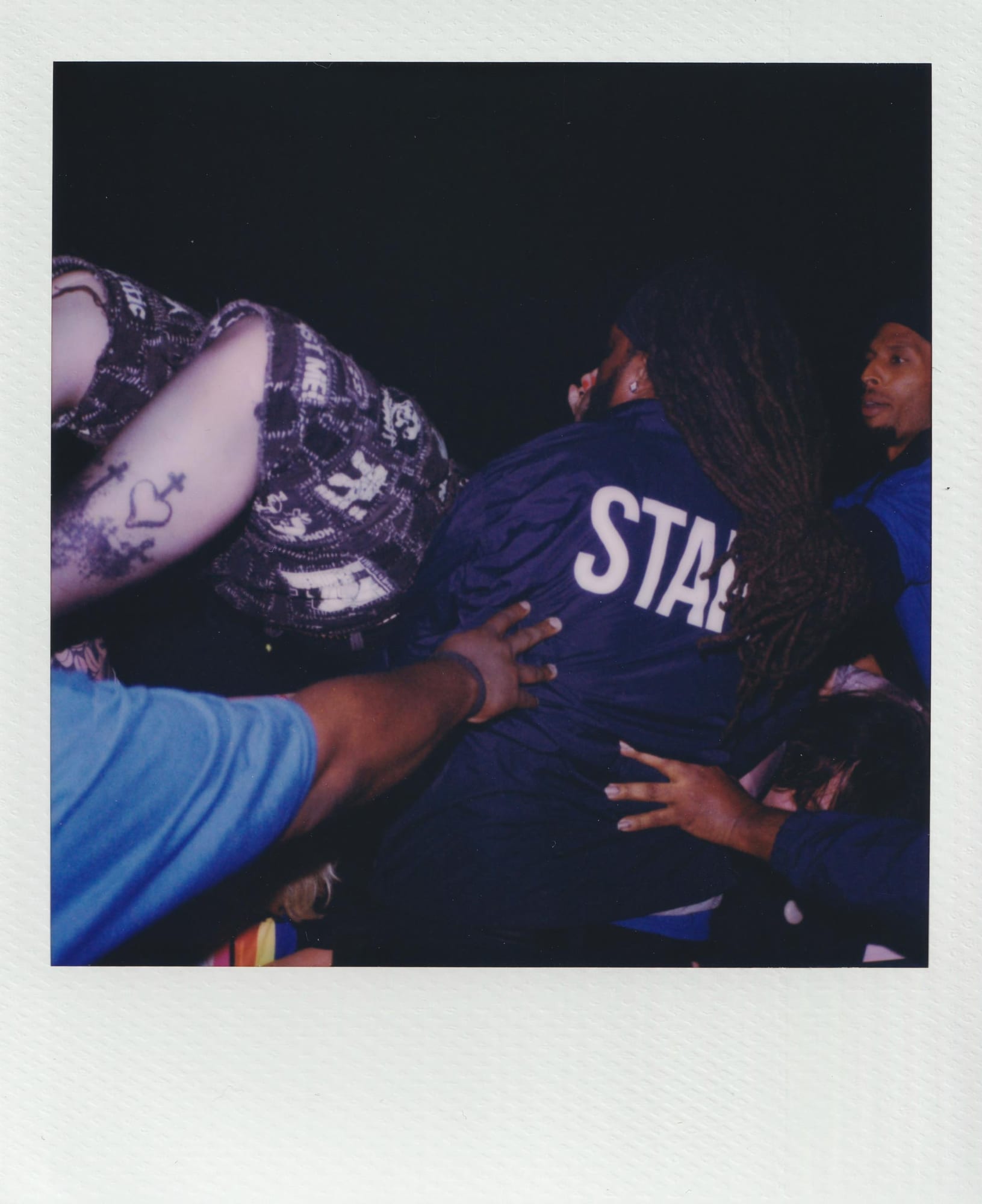 Turnstile polaroid photography by Ryan Yee