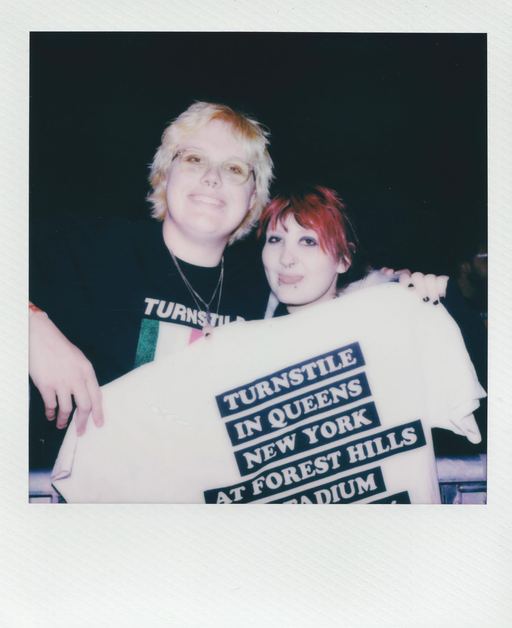 Turnstile polaroid photography by Ryan Yee