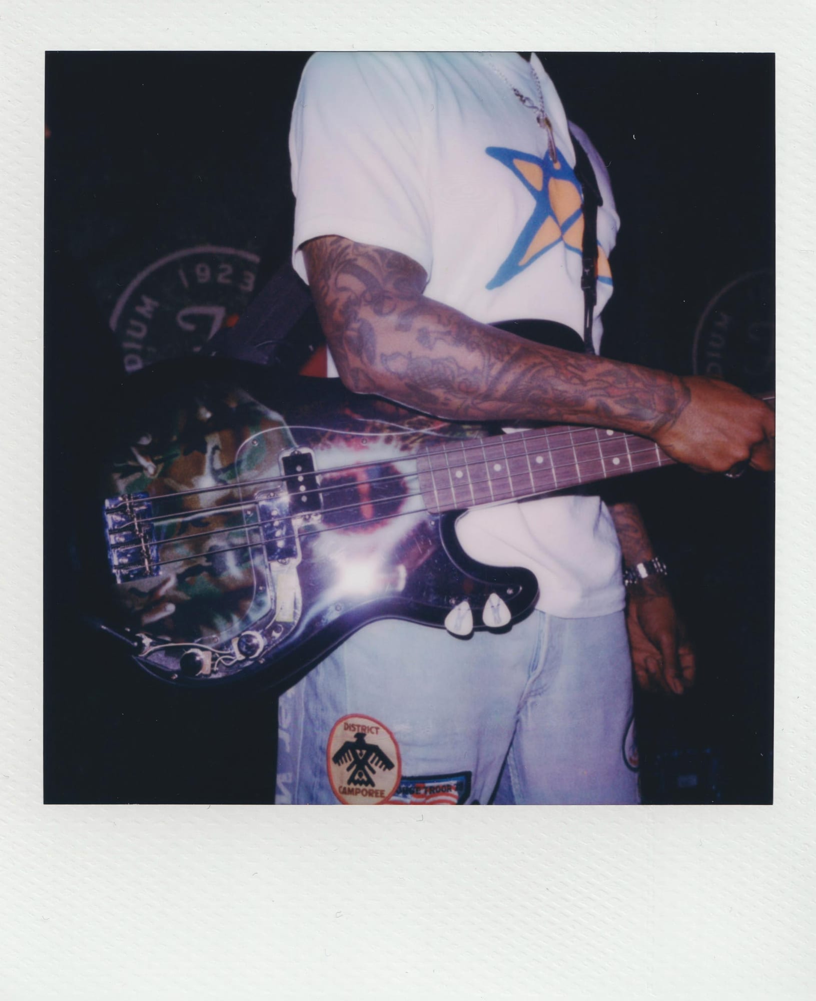 Turnstile polaroid photography by Ryan Yee