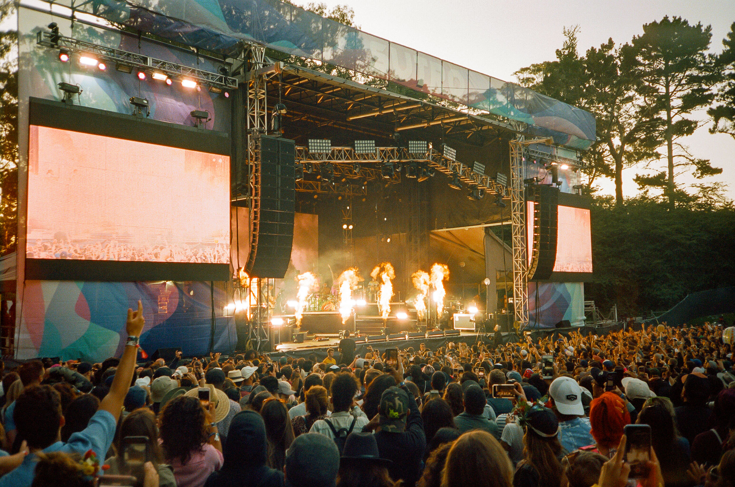Outside Lands festival photography by Ryan Yee